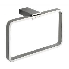 TOWEL HOLDER RING SCREWS KANSAS CHROME