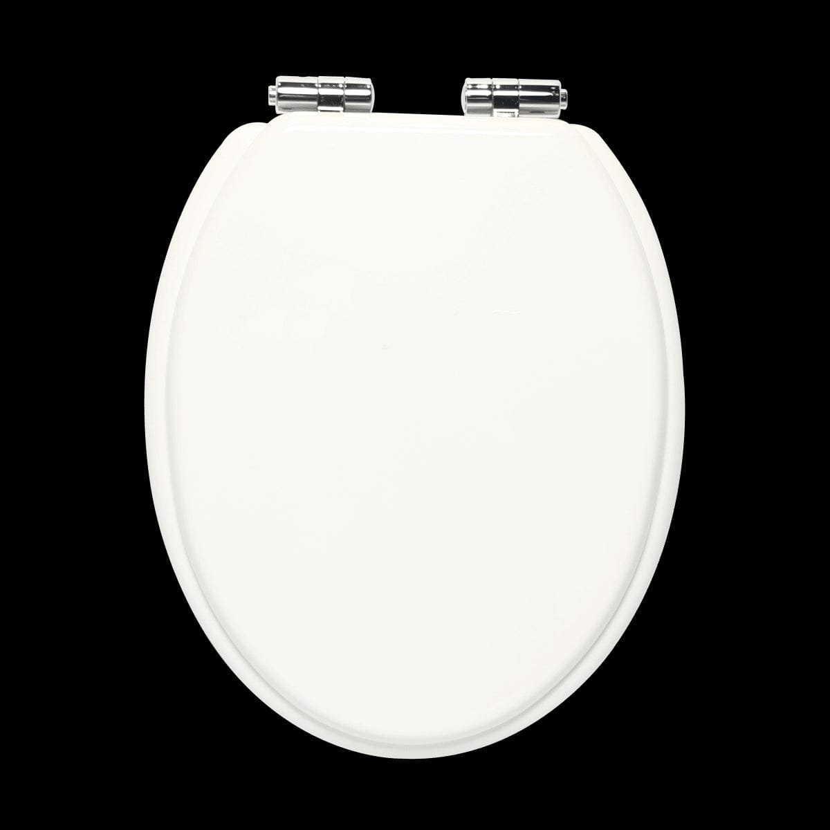 Bricocenter PURITY OVAL WHITE WC SEAT WITH SLOW CLOSING MECHANISM