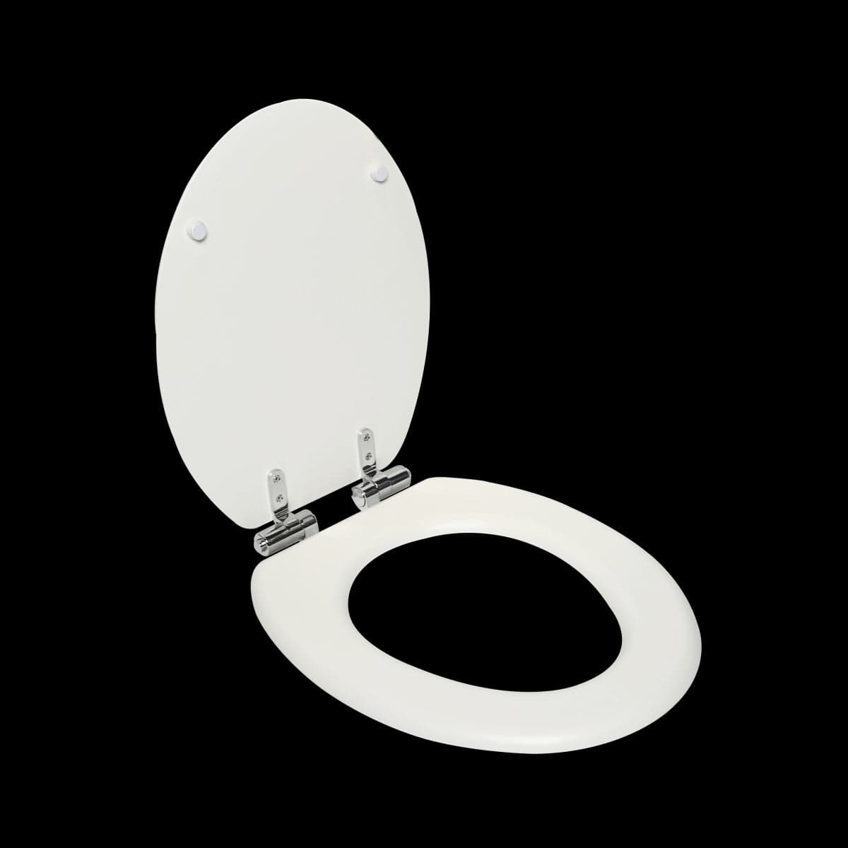 PURITY OVAL WHITE WC SEAT WITH SLOW CLOSING MECHANISM