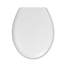 ESSENTIAL OVAL WHITE TOILET SEAT PROLIPOPIRENE