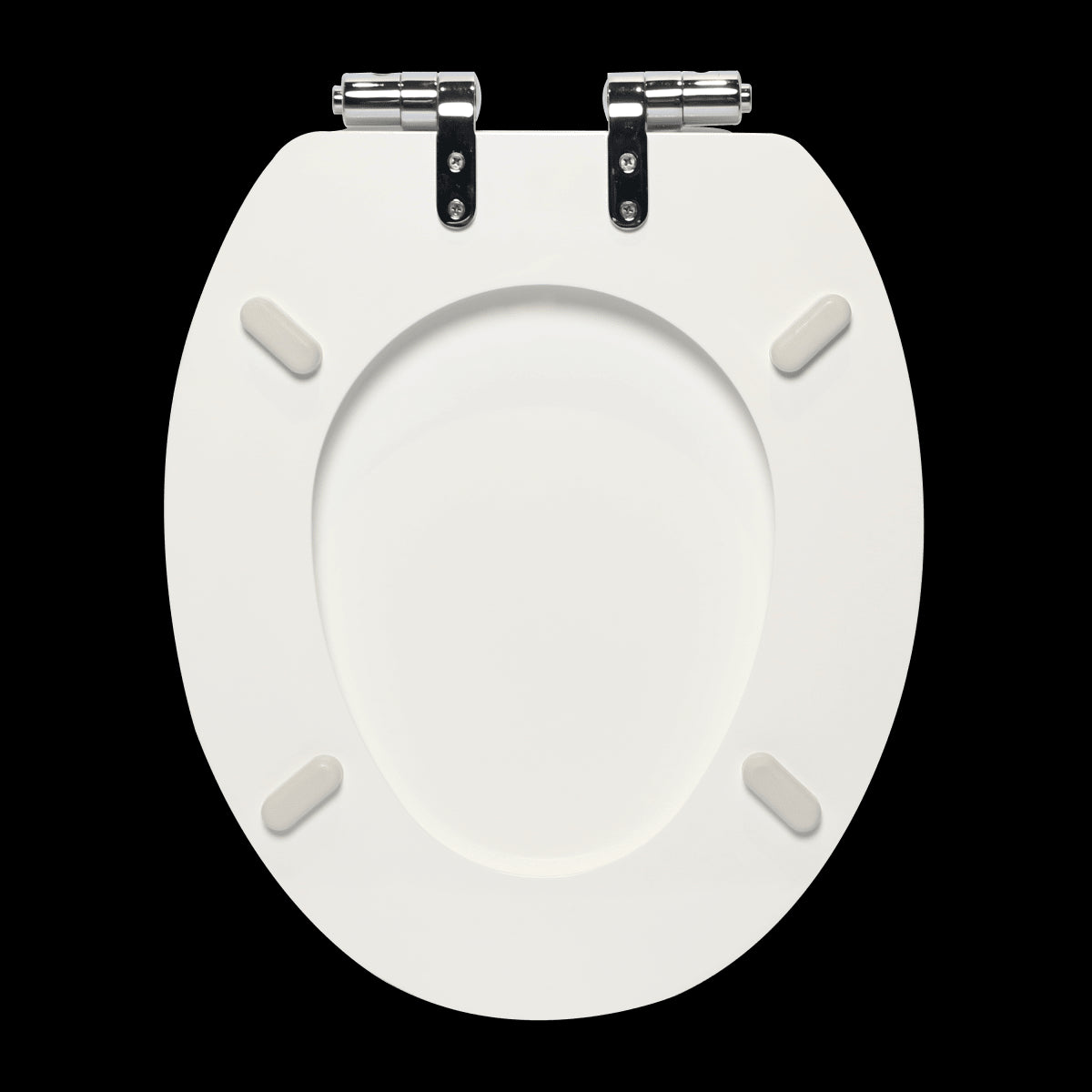 PURITY OVAL WHITE WC SEAT WITH SLOW CLOSING MECHANISM