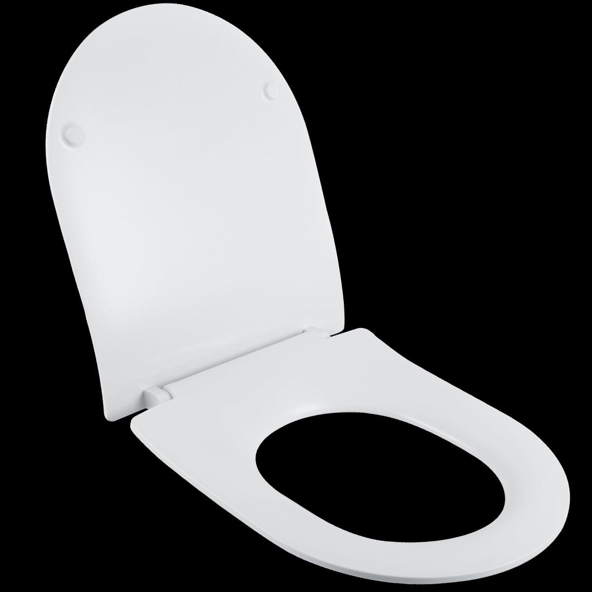 Bricocenter NEO ROUND WHITE TOILET SEAT - TOP FIX