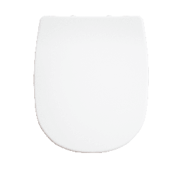 REMIX SQUARED WC SEAT - METAL HINGES - SLOW CLOSING - TOP FIX