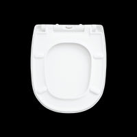 REMIX SQUARED WC SEAT - METAL HINGES - SLOW CLOSING - TOP FIX