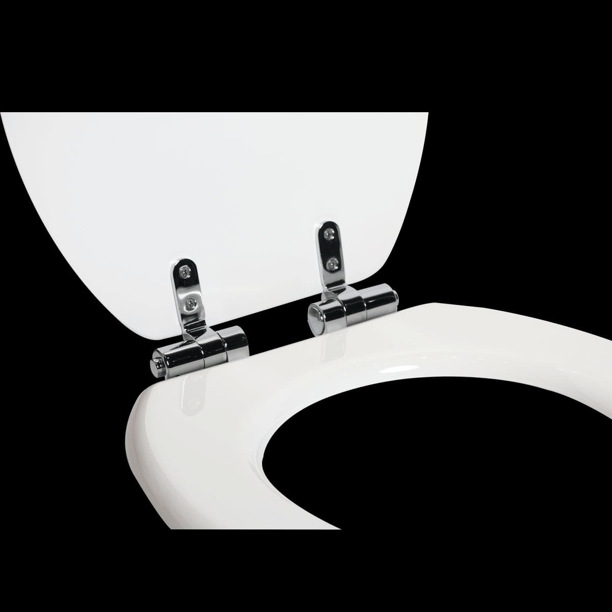 Bricocenter PURITY OVAL WHITE WC SEAT WITH SLOW CLOSING MECHANISM