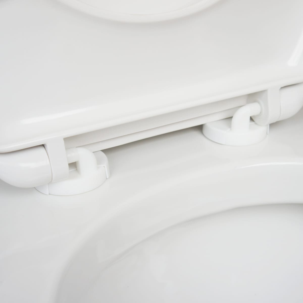 Bricocenter EASY OVAL WC SEAT WHITE - TOP FIX