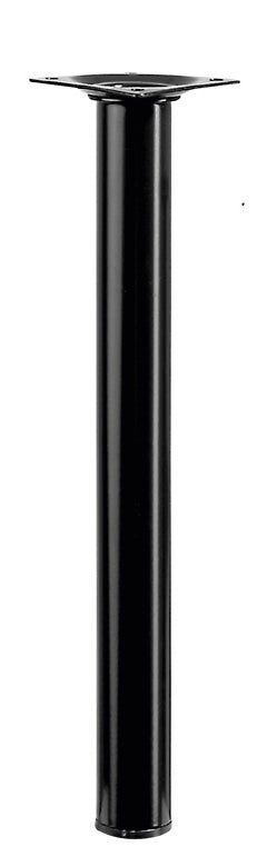 BLACK STEEL TABLE FOOT D30 H.300