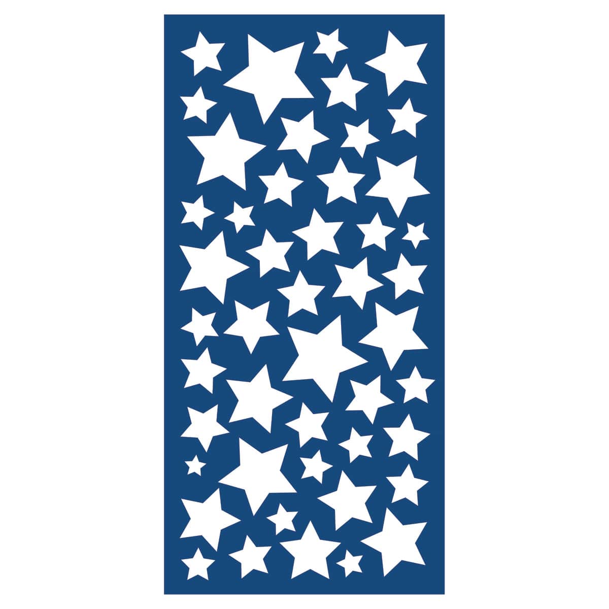 Bricocenter GLOW S STARS STICKER 15.5X34 CM