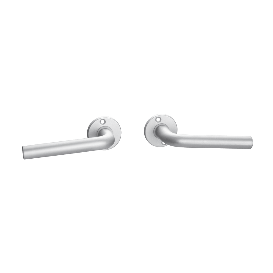 MAIA HANDLE WITH ANODIZED ALUMINUM ESCUTCHEON AND VENT