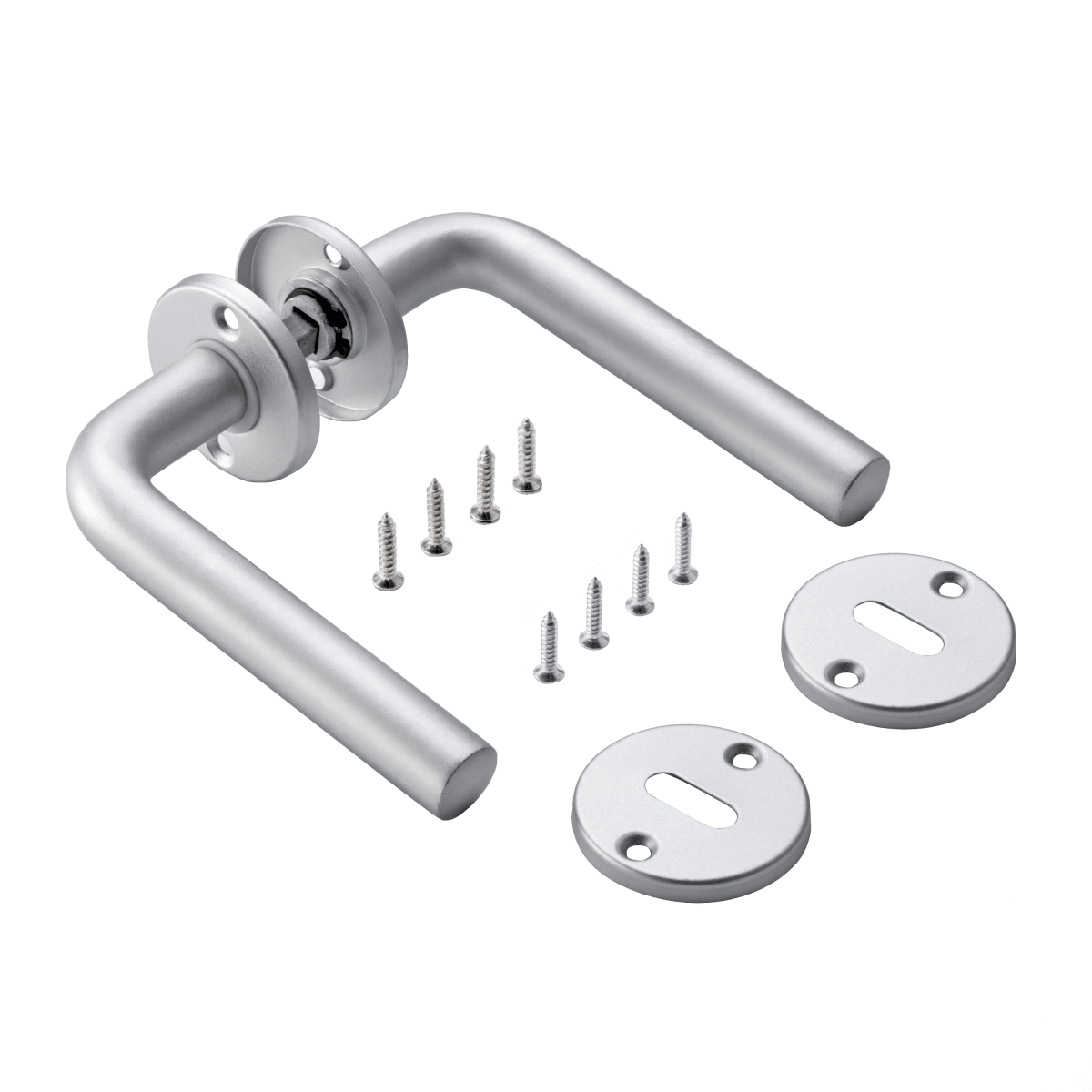 MAIA HANDLE WITH ANODIZED ALUMINUM ESCUTCHEON AND VENT