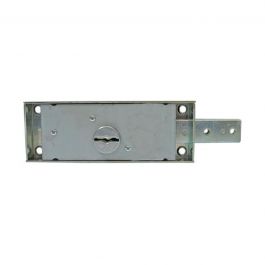 DOUBLE BIT RIGHT-HAND SIDE LOCK STRAIGHT DEADBOLT GALVANISED STEEL