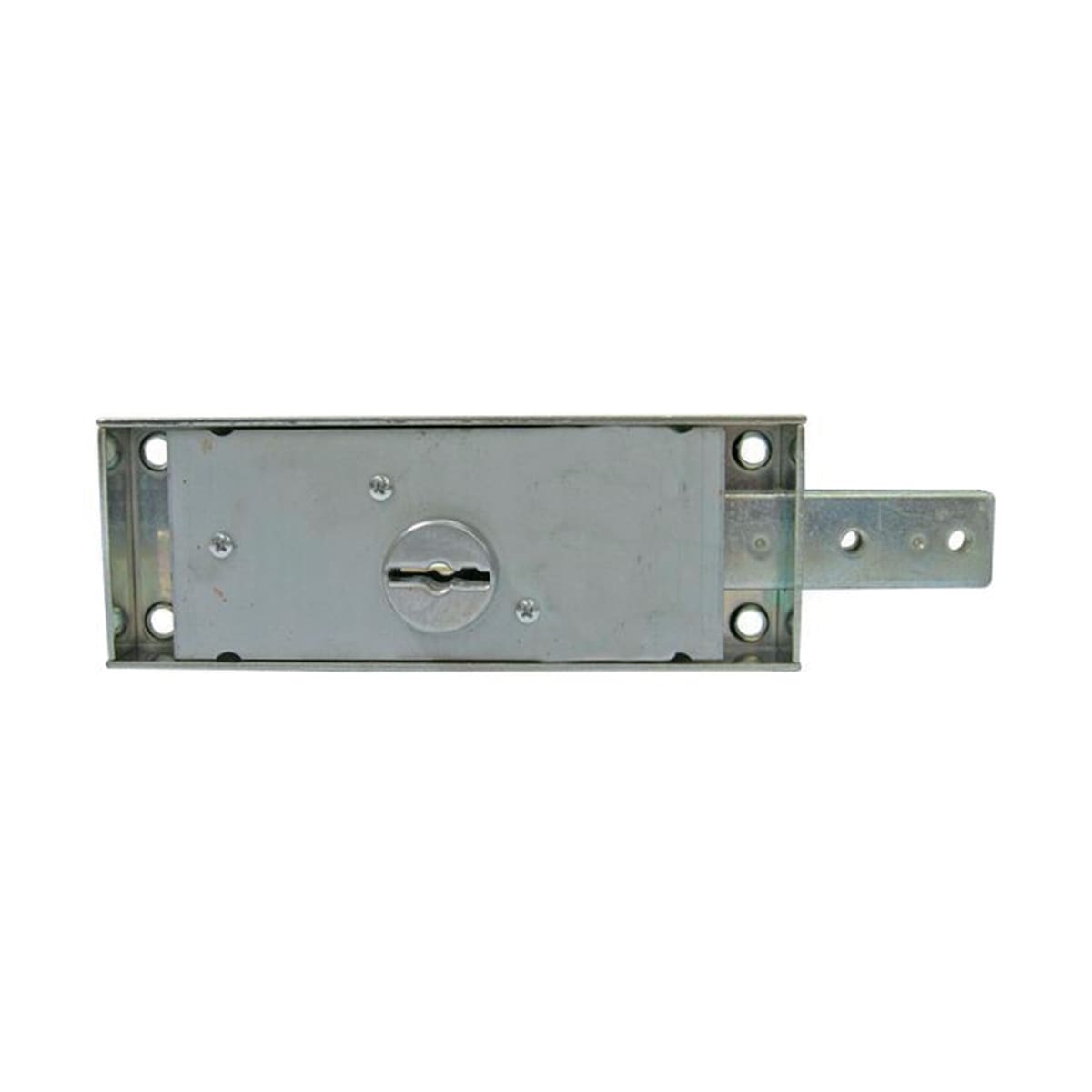 Bricocenter DOUBLE BIT RIGHT-HAND SIDE LOCK STRAIGHT DEADBOLT GALVANISED STEEL