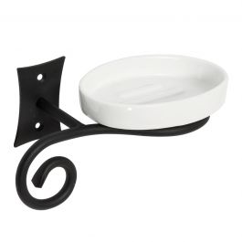 SOAP DISH SCREWS OR GLUE REBECCA WROUGHT IRON