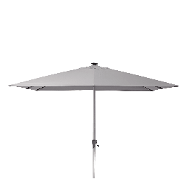 NATERIAL SONORA II CENTRAL PARASOL WITH LED ALUMINIUM 290X290 250G TAUPE
