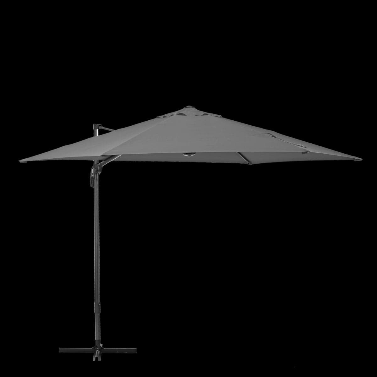 Bricocenter NATERIAL AVEA DECENTRALIZED UMBRELLA D.290 dark gray