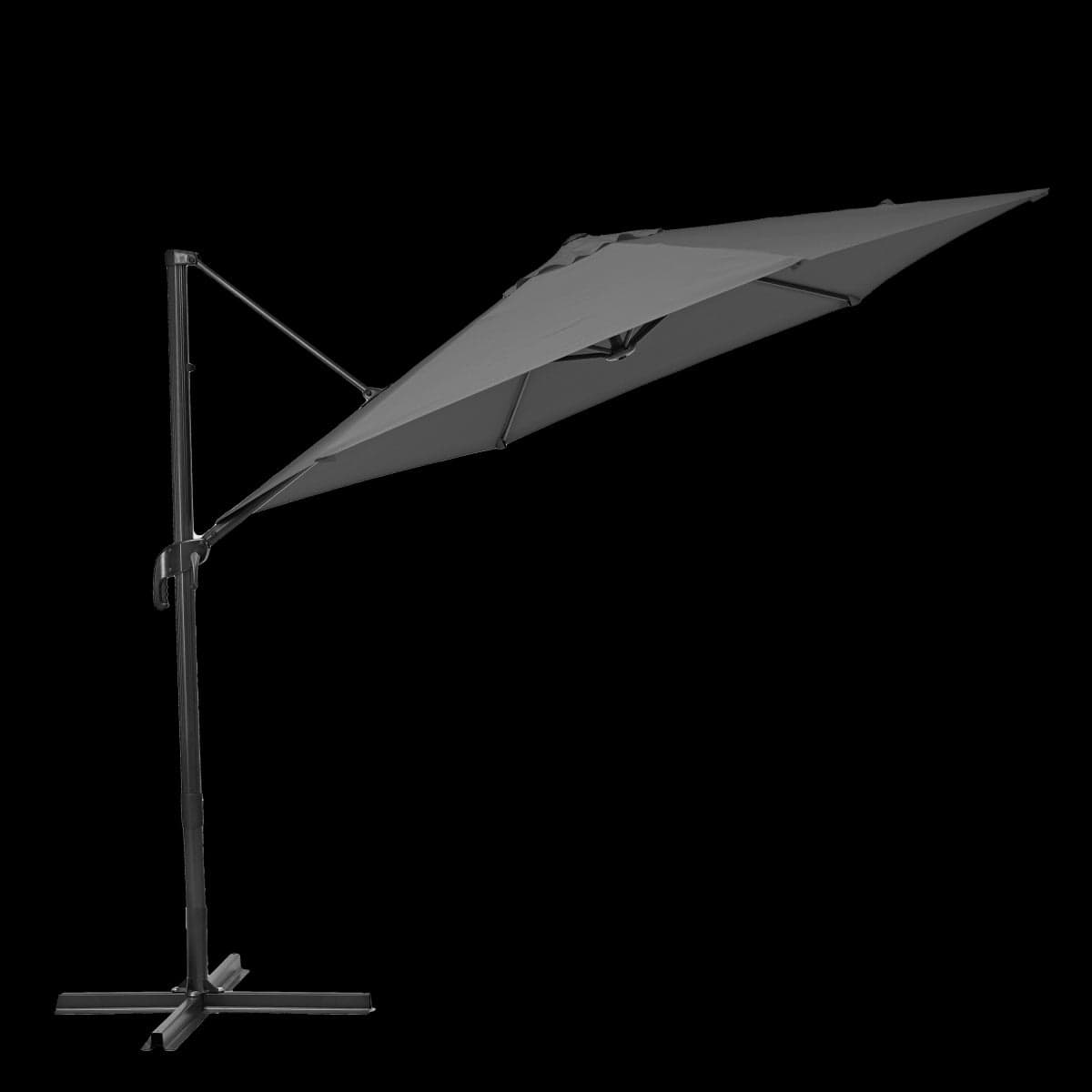 Bricocenter NATERIAL AVEA DECENTRALIZED UMBRELLA D.290 dark gray