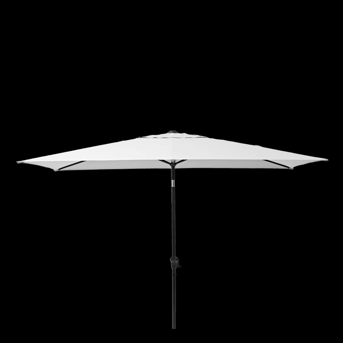 Bricocenter AVEA NATERIAL - aluminum umbrella with white polyester tarp 2X3 m