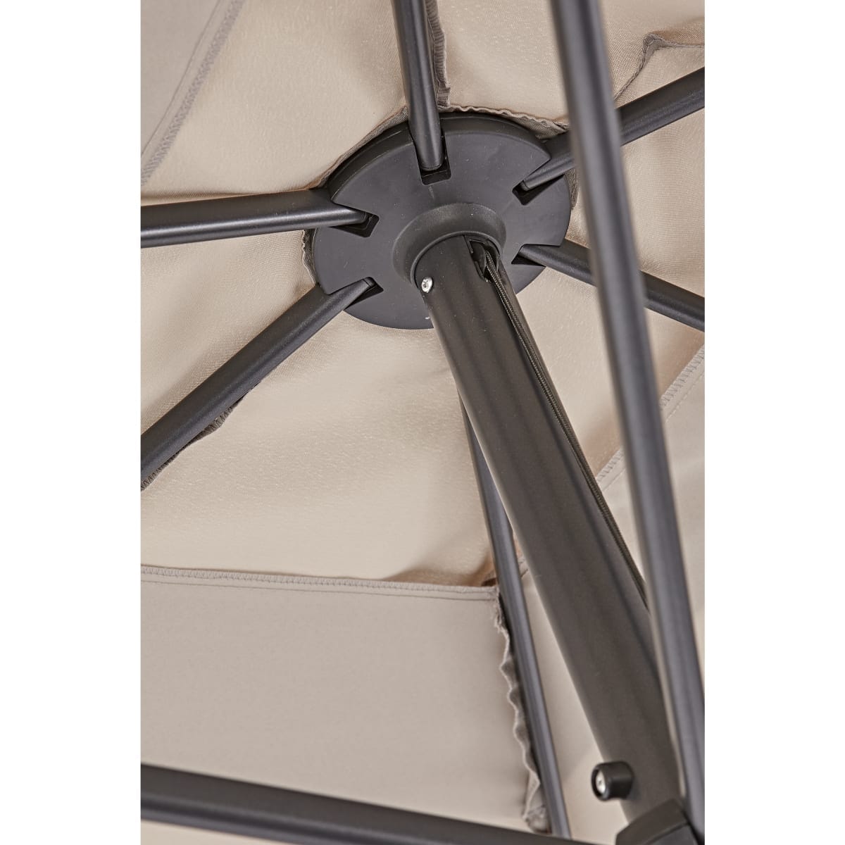 Bricocenter AVEA NATERIAL ALUMINIUM 2X3 DOVE GREY PARASOL