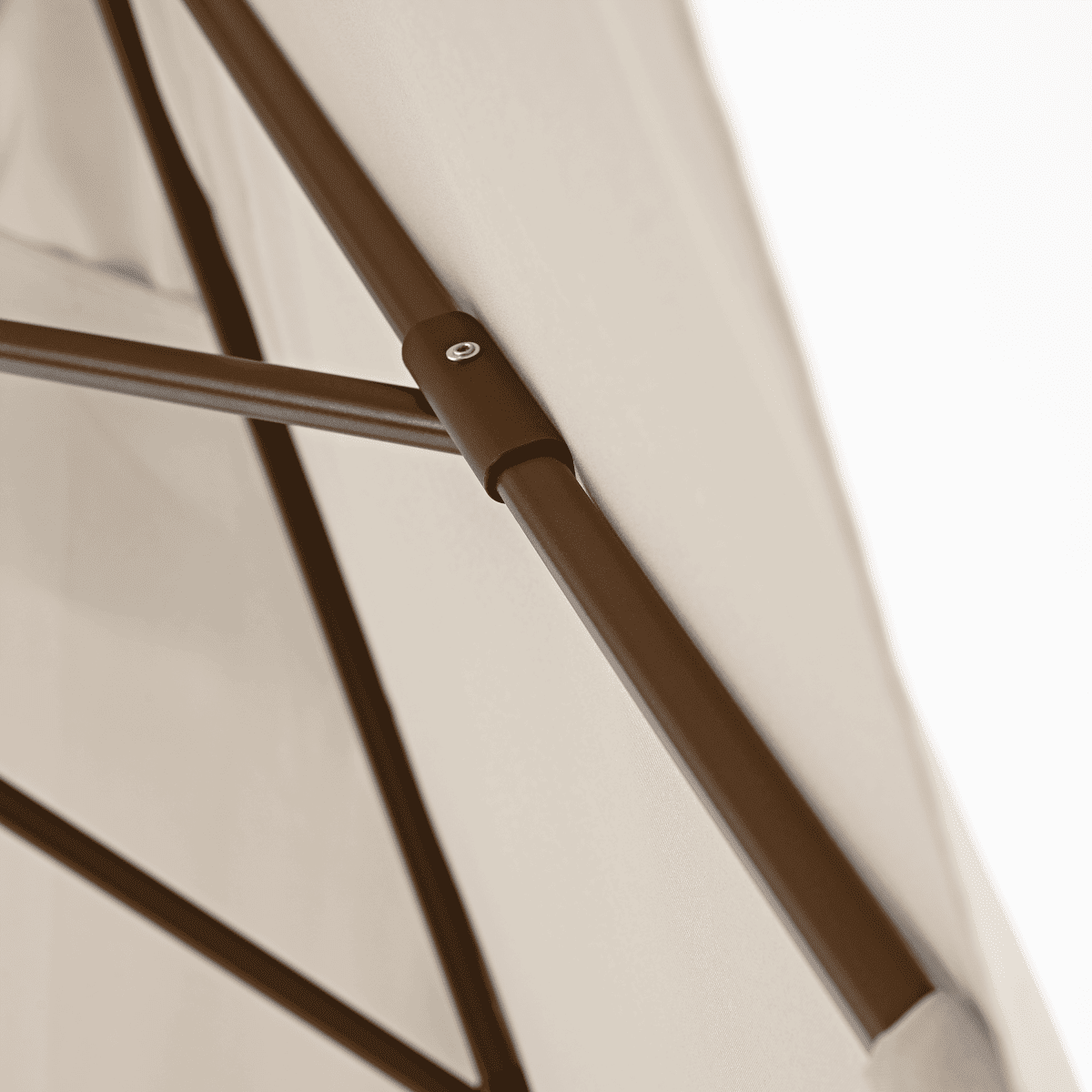 POLAR NATERIAL STEEL UMBRELLA WITH POLYESTER CANVAS G.TALPA 2X3 M