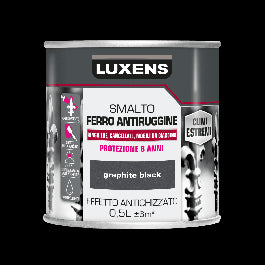 ANTI-RUST IRON ENAMEL GRAPHITE BLACK 500 ML