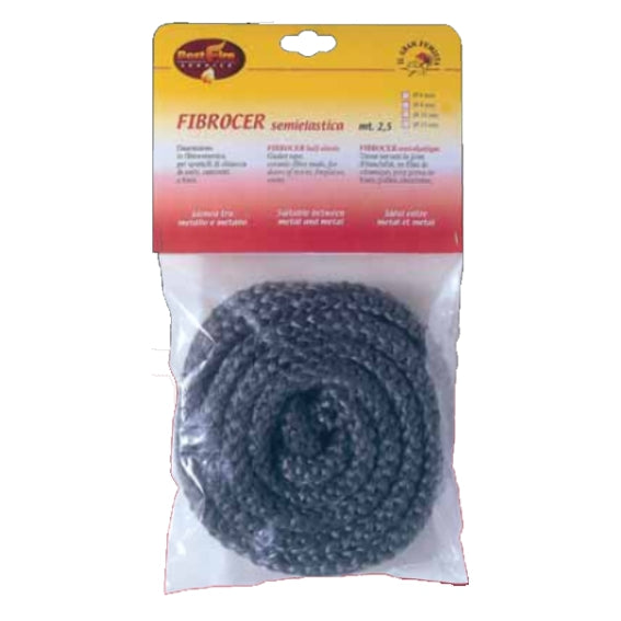 Fibrocer semi-elastic sealing rope, 2.5 m