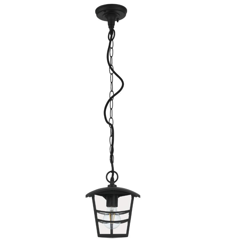BLACK ALUMINUM PALAMA CHANDELIER E27=60W