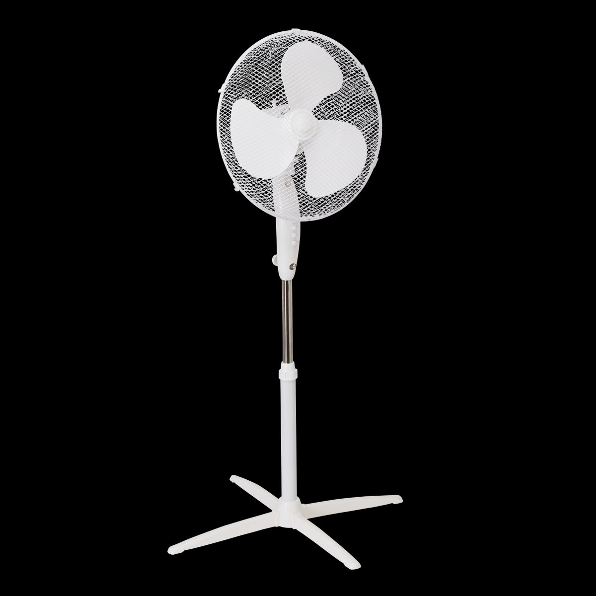 FLOOR-STANDING FAN 40CM 45W WHITE EQUATION