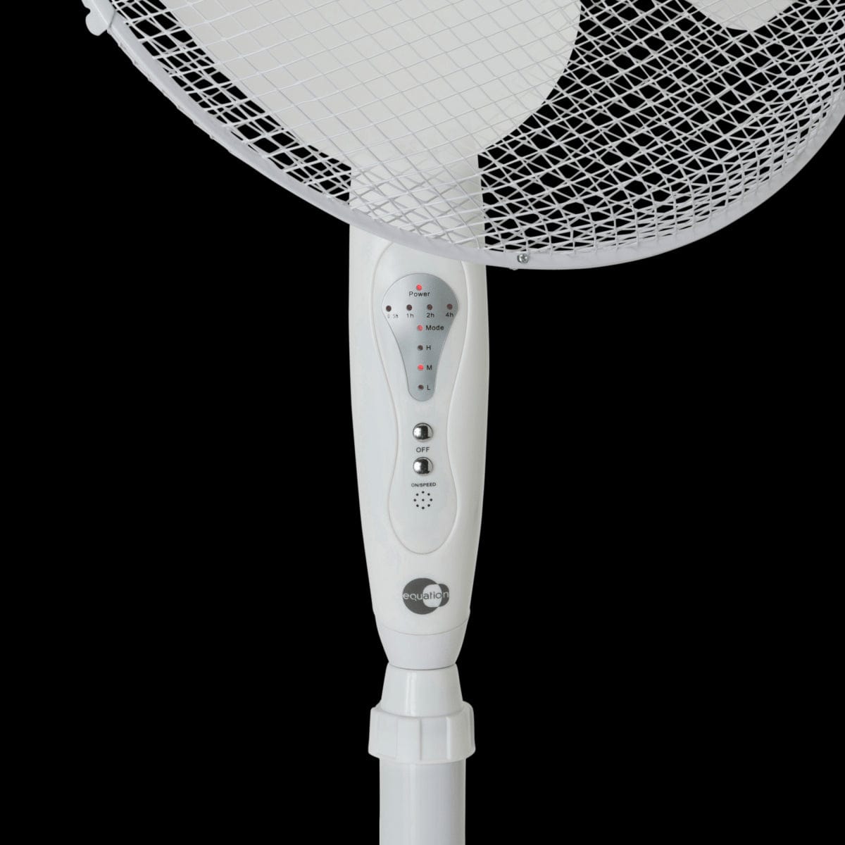 Bricocenter FLOOR STANDING FAN 40CM 45W WHITE WITH REMOTE CONTROL EQUATION