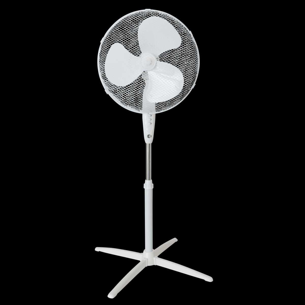 FLOOR-STANDING FAN 40CM 45W WHITE EQUATION