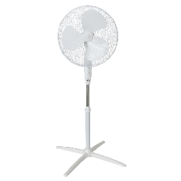 FLOOR-STANDING FAN 40CM 45W WHITE EQUATION