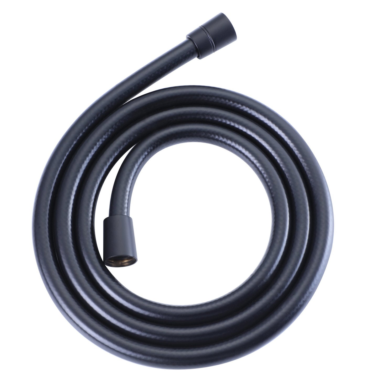 FLEXIBLE SHOWER HOSE NEO BLACK PLASTIC 1.75