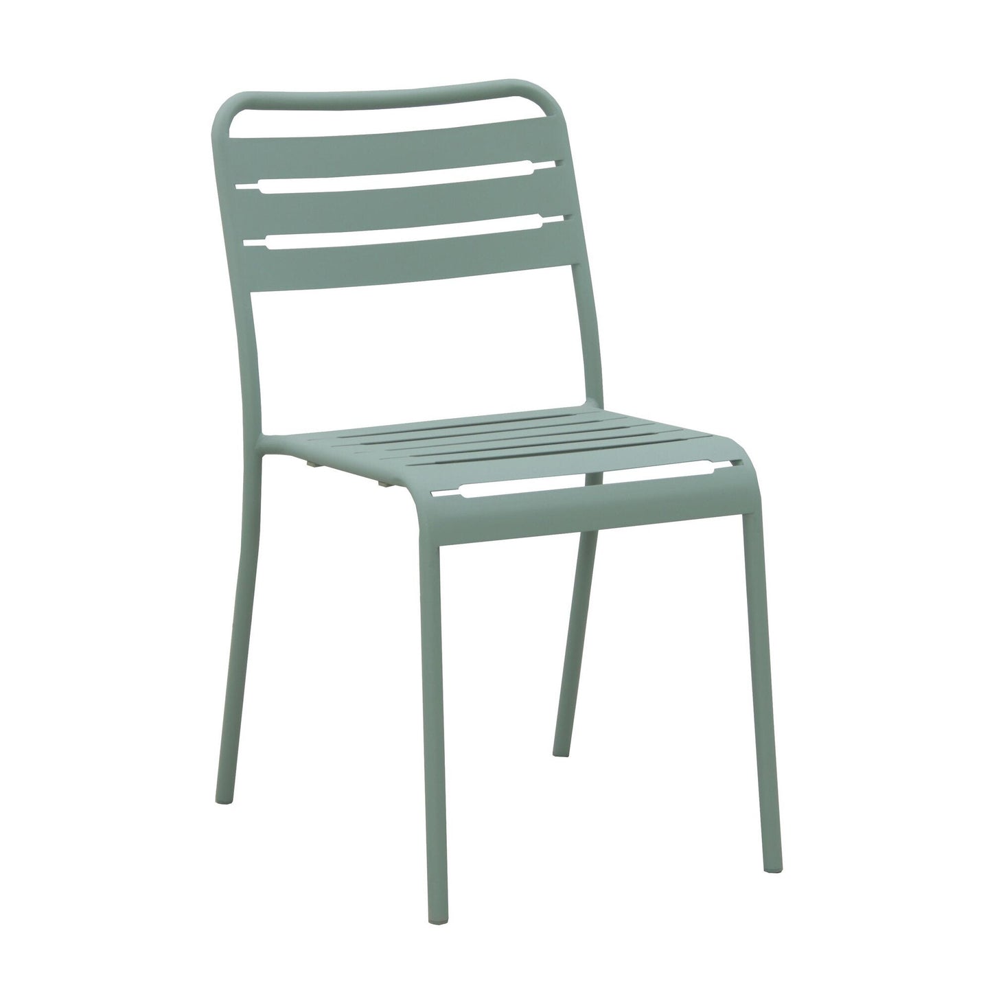 CAFE STEEL DINING CHAIR GREEN