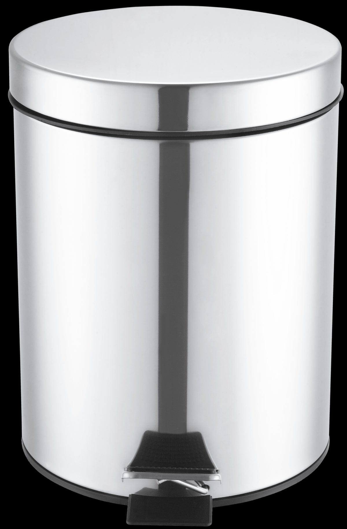 Bricocenter BATHROOM DUSTBIN 5 L CHROME WITH PEDAL