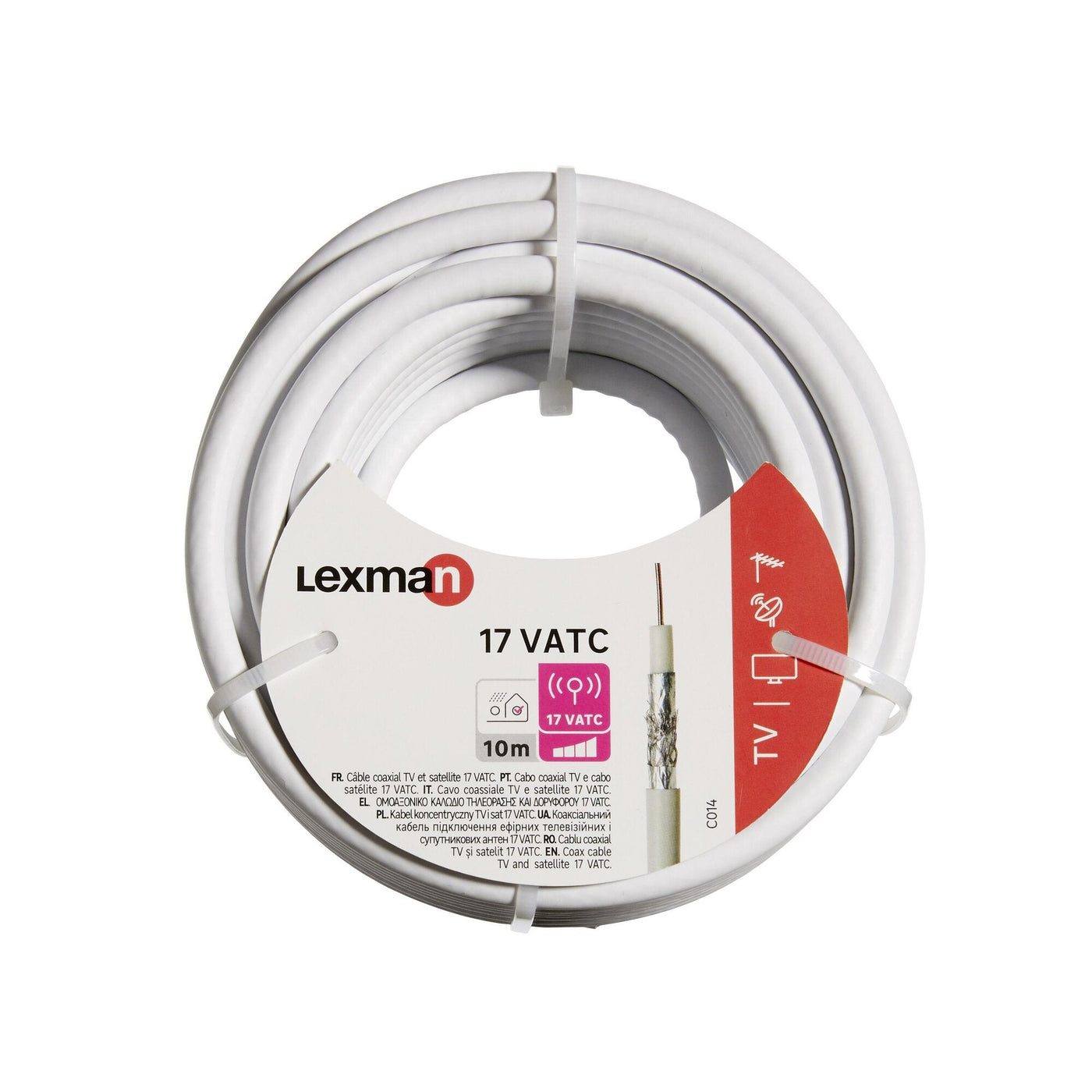 SKEIN SATELLITE COAXIAL CABLE 10MTB