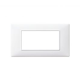 PLANA PLATE 4 PLACES WHITE