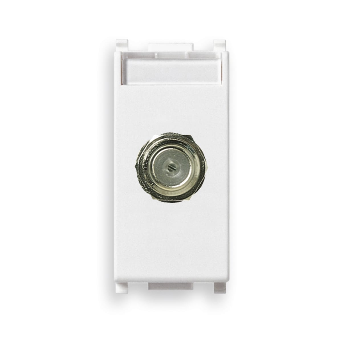 PLANA TV/SAT SOCKET WHITE