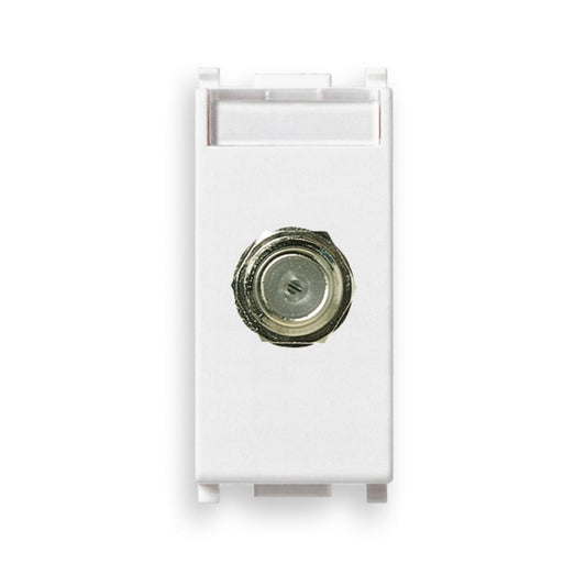 PLANA TV/SAT SOCKET WHITE