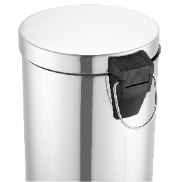 BATHROOM DUSTBIN 5 L CHROME WITH PEDAL