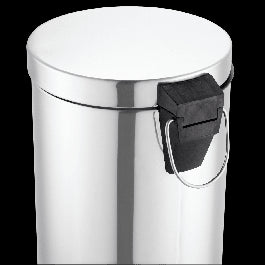 BATHROOM DUSTBIN 5 L CHROME WITH PEDAL