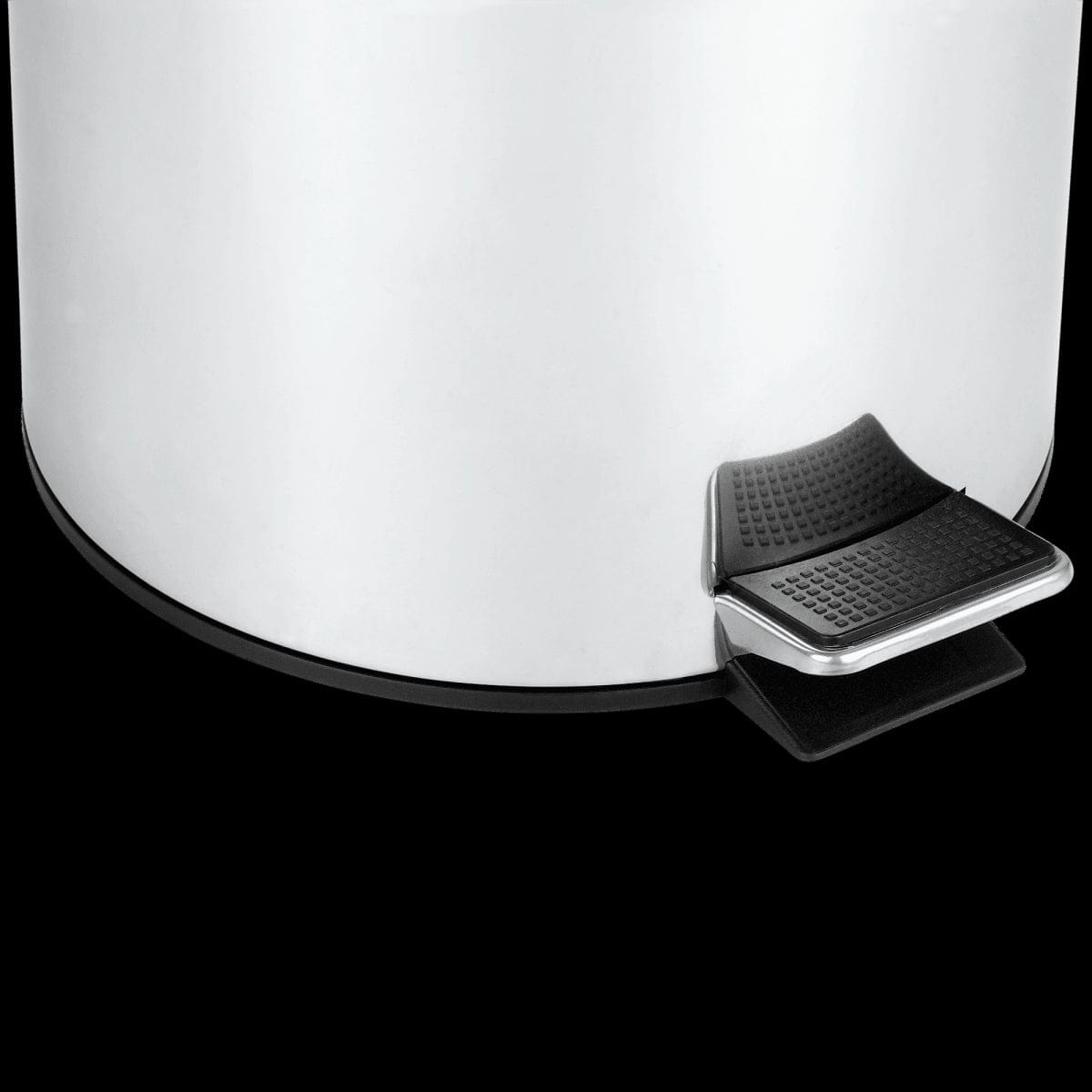 Bricocenter BATHROOM DUSTBIN 5 L CHROME WITH PEDAL