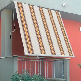 CAD AWNING W/BRAC L300XH245 BEIGE STRIPE