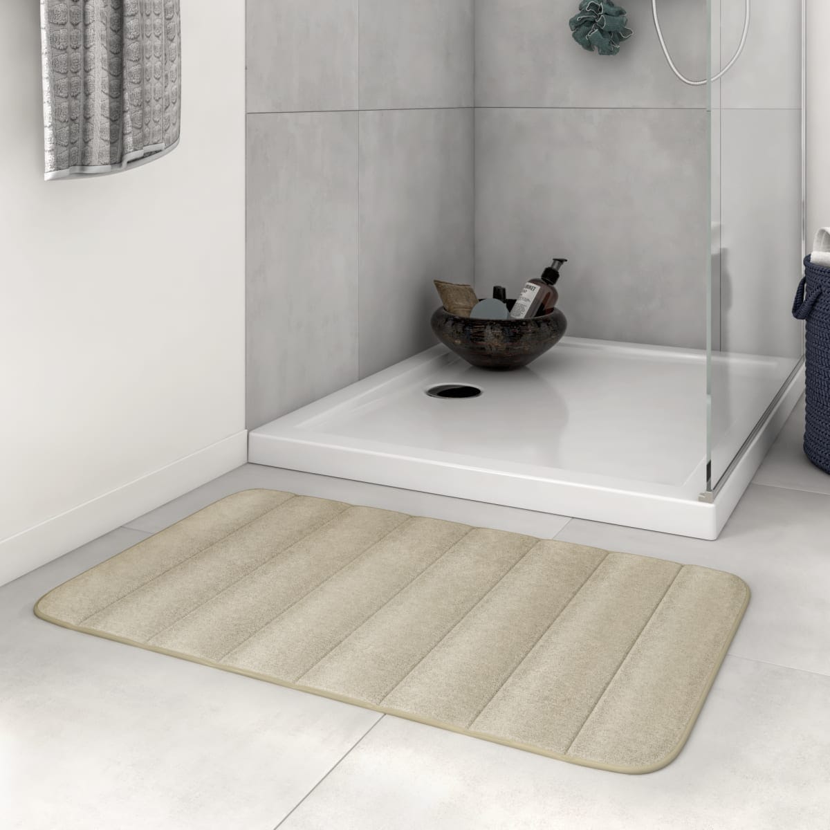 Bricocenter COCOON BATH MAT 50X80 TRENCH 6 SENSEA