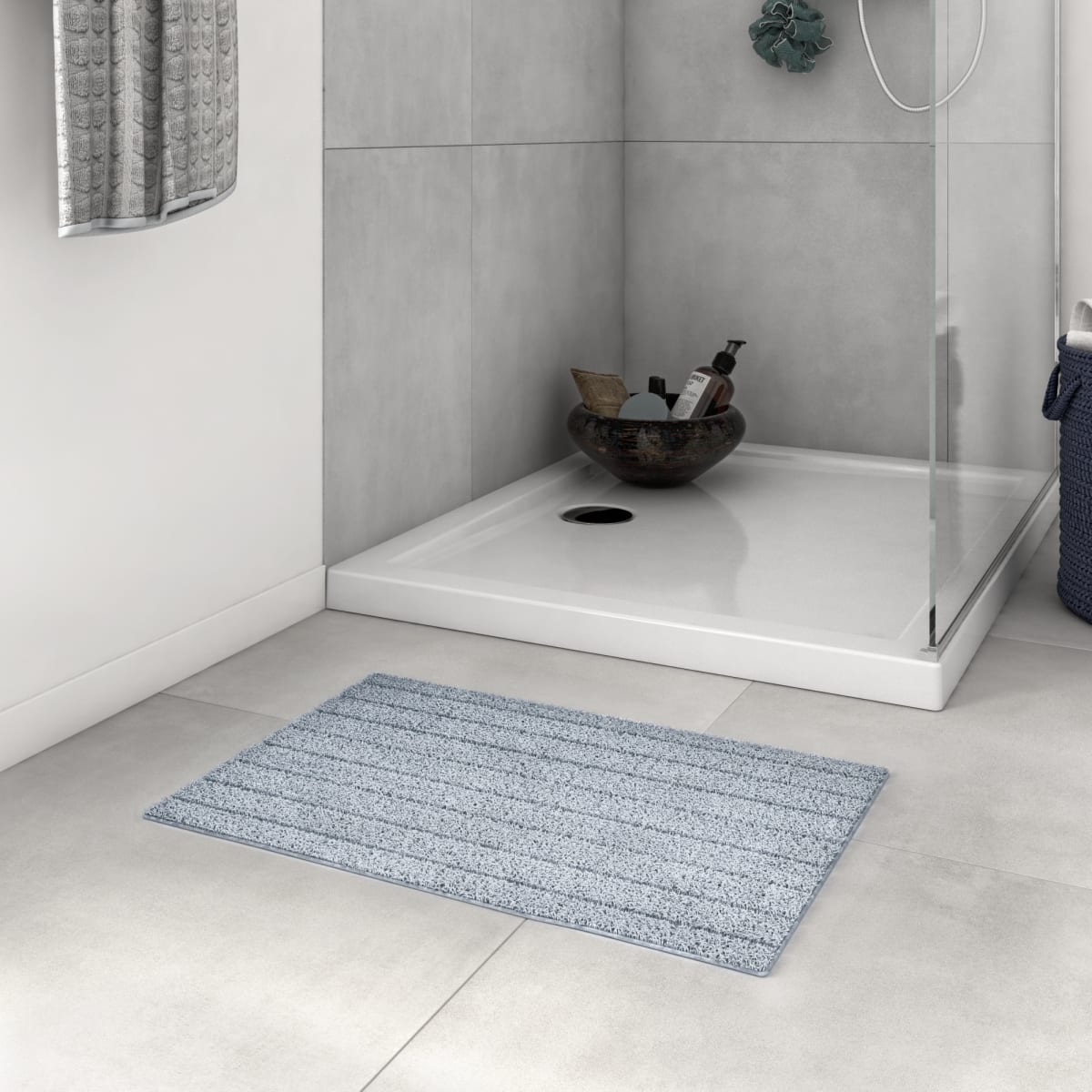 ESSENTIAL BATHROOM CARPET 40X60 GRANITE 3 SENSEA