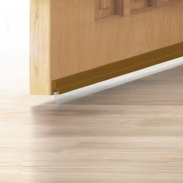 UNDER DOOR BROWN PVC ADHESIVE AXTON 1M