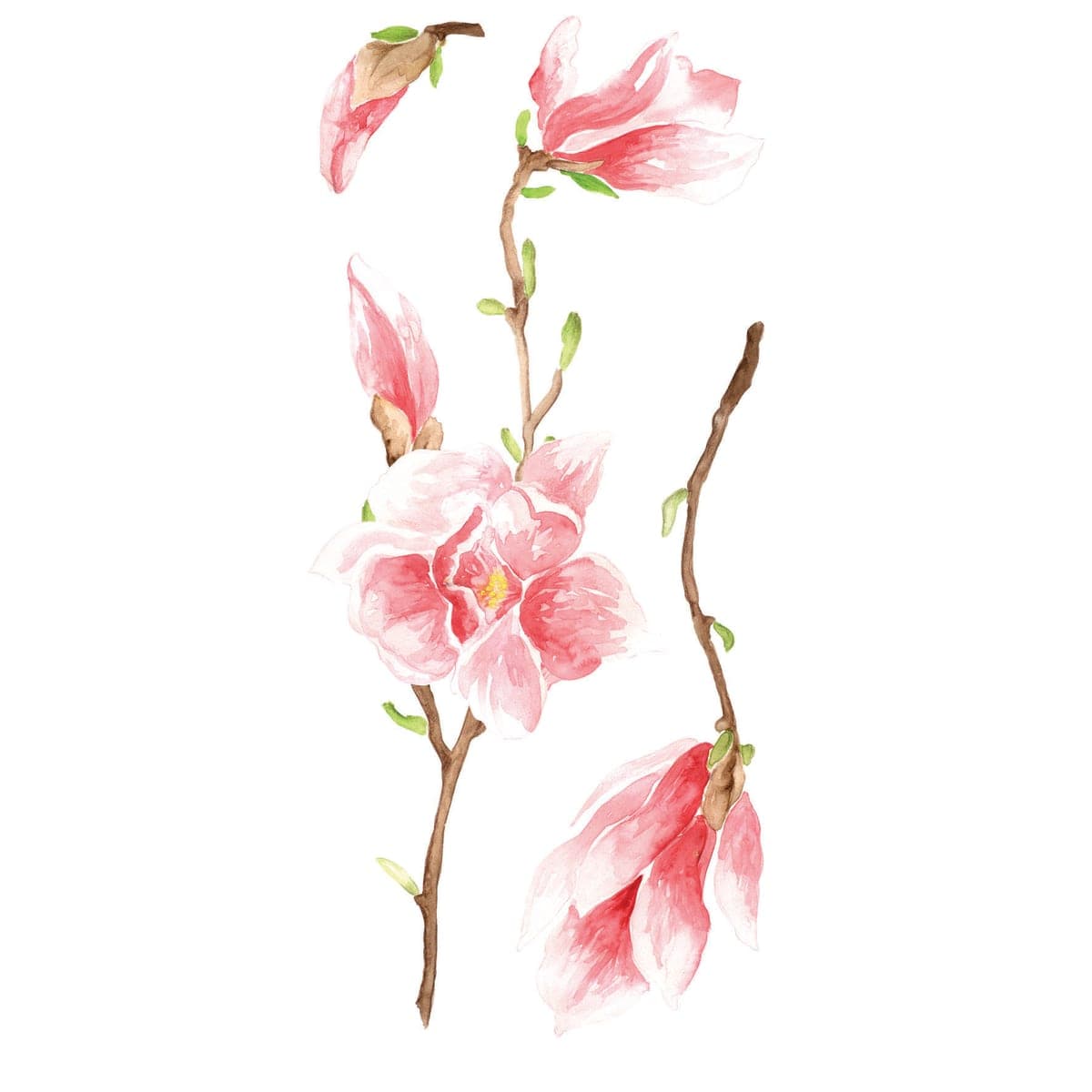 MAGNOLIA STICKER 15.5X34 CM