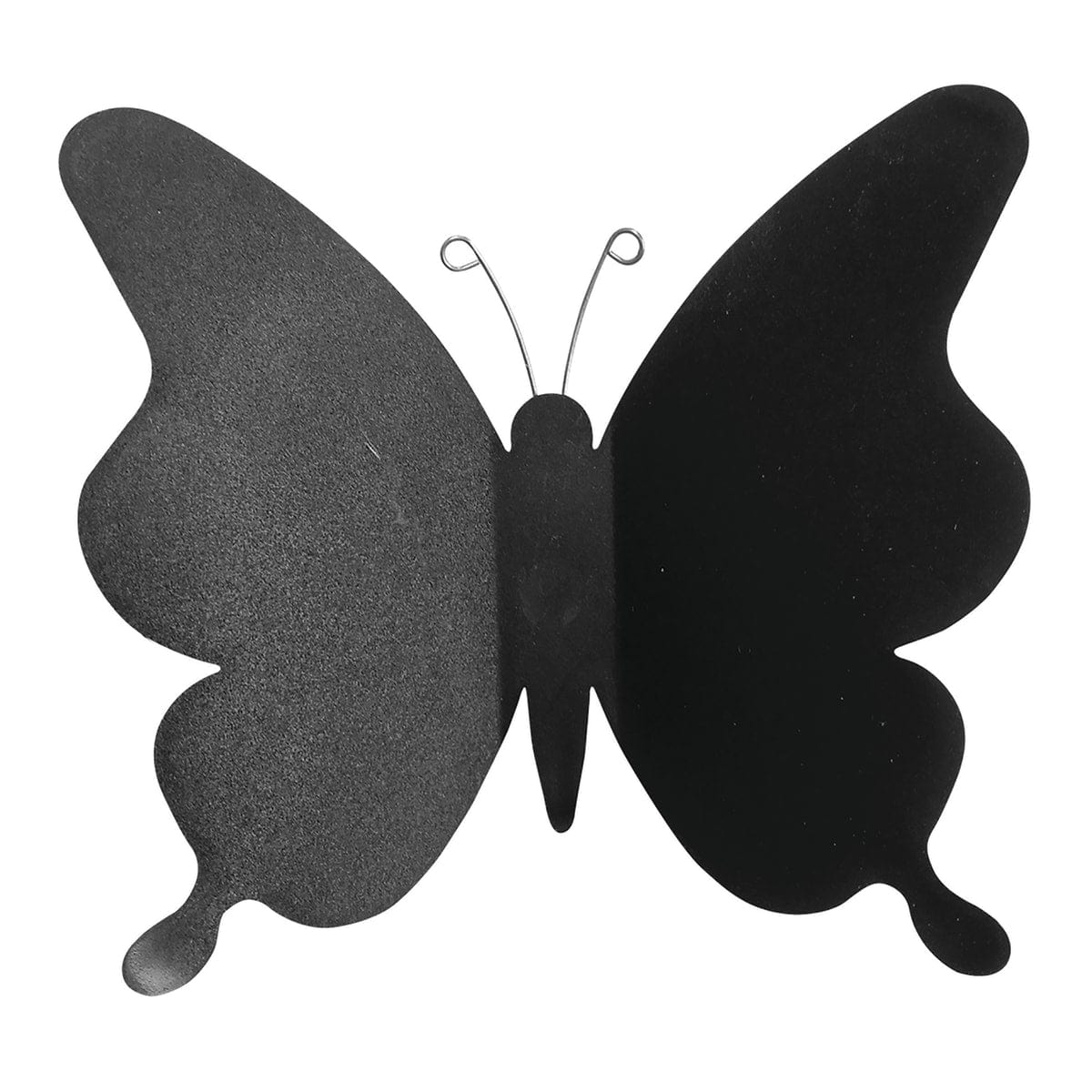 ADHESIVE TEMPLATES 3D BLACK BUTTERFLIES 32X12CM