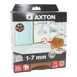 SUPERIOR DOOR/WINDOW GASKET BROWN 25MT AXTON