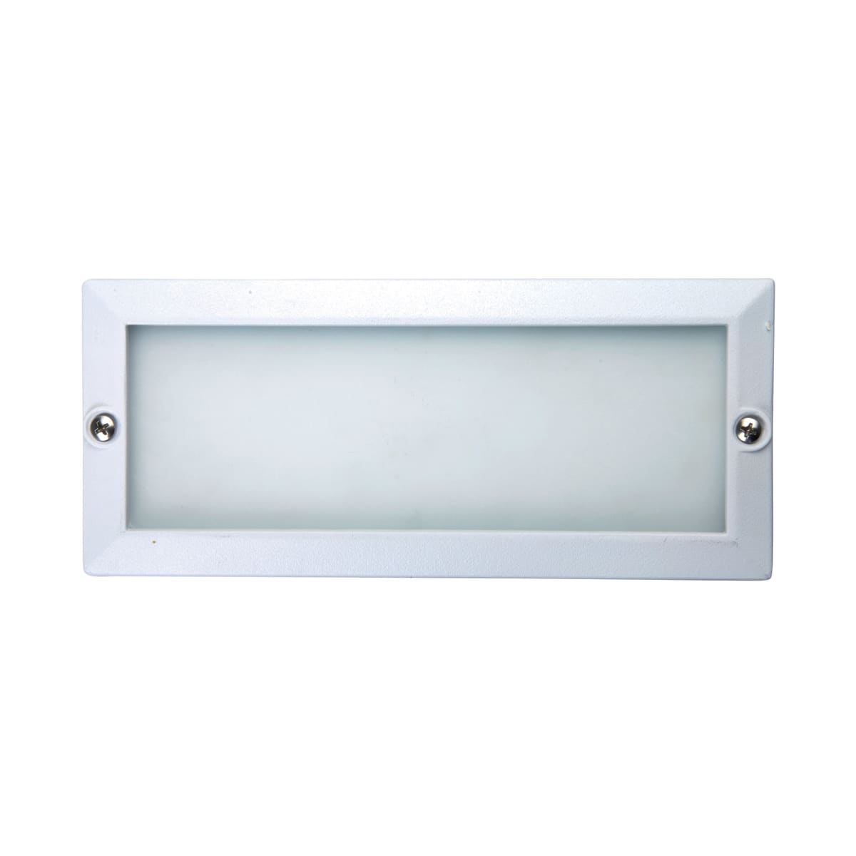 FARETTO INCASSO DOVER ALLUMINIO BIANCO 23x9.5x8 CM E27=40W IP44