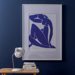 MILO FRAME 30X40 CM WOOD WHITE