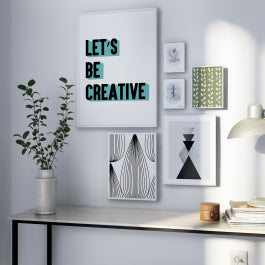 MILO FRAME 70X100 CM WOOD WHITE